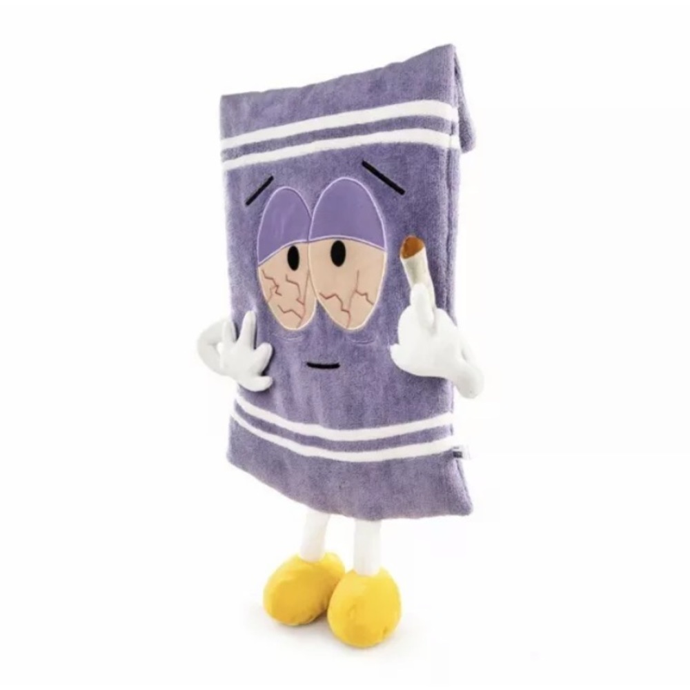 KIDROBOT SOUTH PARK STONED TOWELIE 24 Inch Towel Adidas Dunny Munny Supreme 420 - Picture 8 of 12